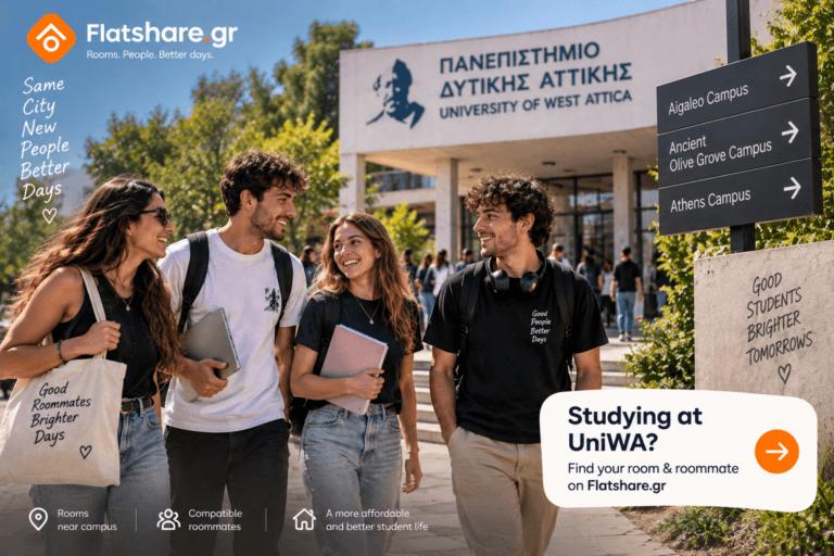 Where Do University of West Attica Students Live? Areas & Housing